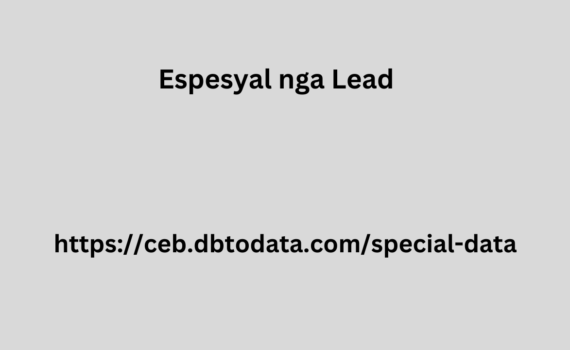 Espesyal nga Lead