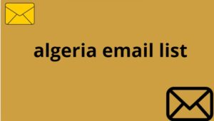 algeria email list