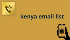 kenya email list