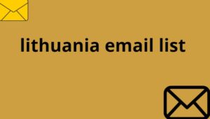 lithuania email list