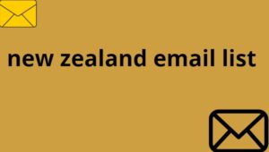 new zealand email list