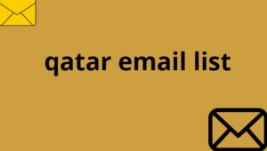 qatar email list