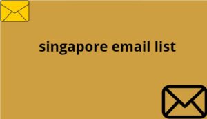 singapore email list