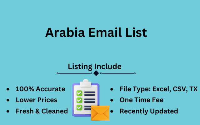 Arabia Email List