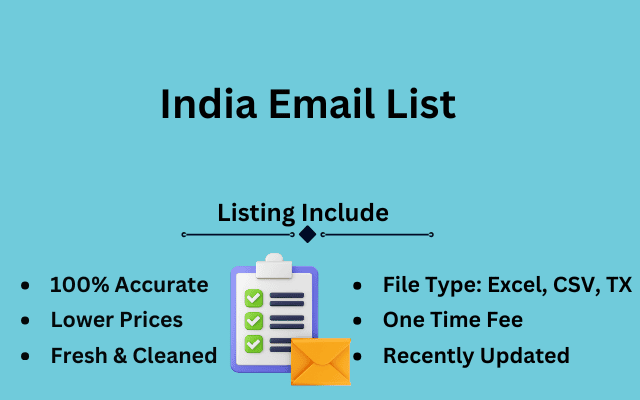 India Email List