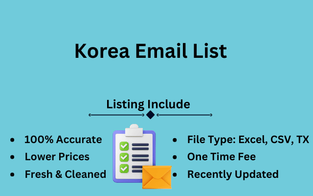 Korea Email List