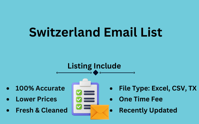 Switzerland Email List